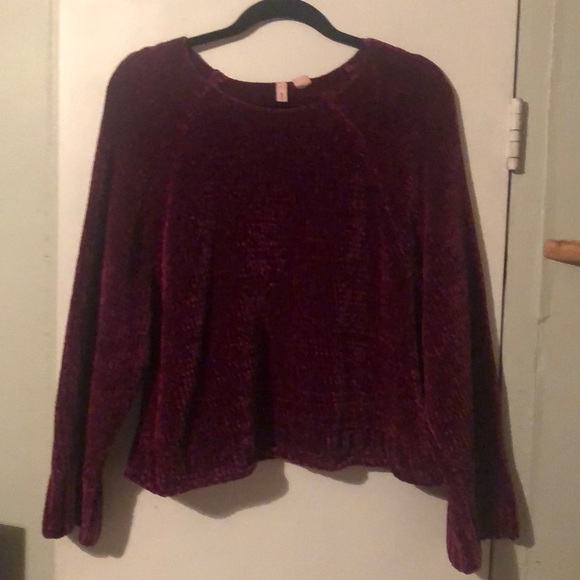 Anthropologie chenille cropped sweater - Picture 2 of 6